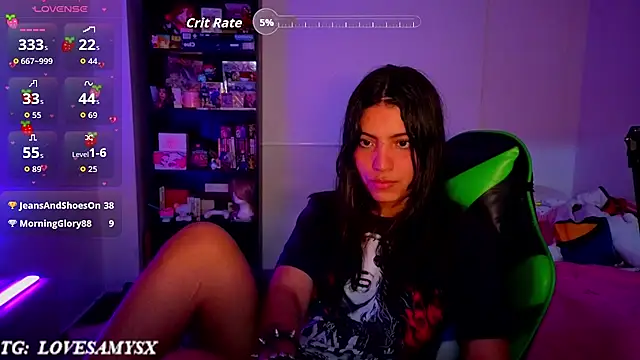 Webkamerová show Lovelyamyy