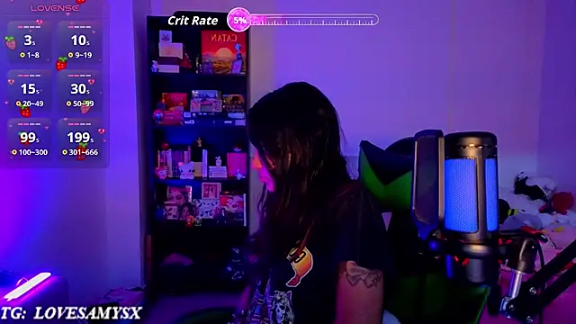 Webkamerová show Lovelyamyy