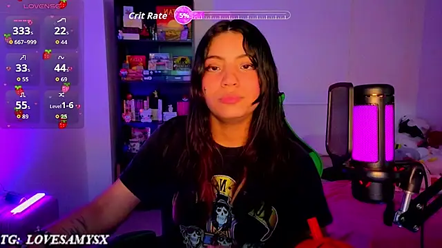 Webkamerová show Lovelyamyy