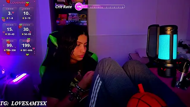 Show webcam de Lovelyamyy
