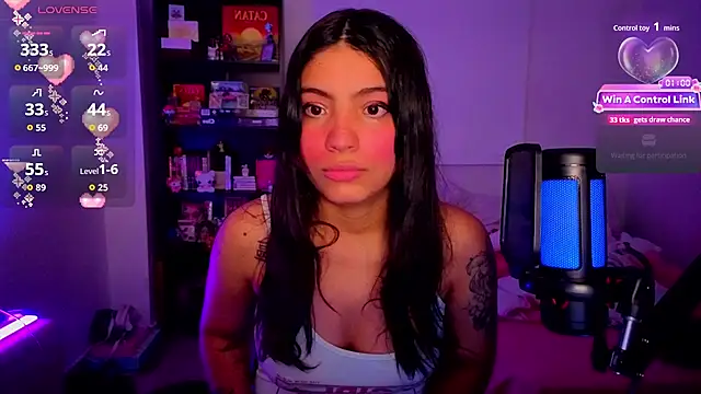 Show de Lovelyamyy na webcam