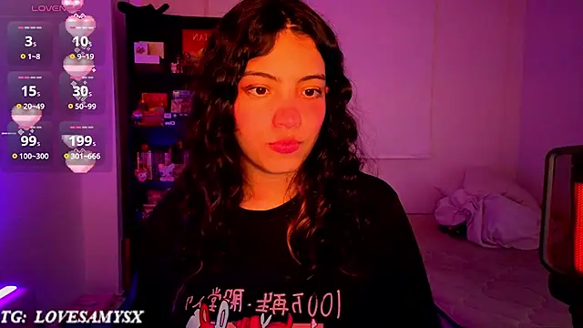 Show webcam de Lovelyamyy