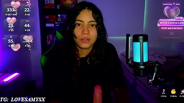 Show de Lovelyamyy na webcam