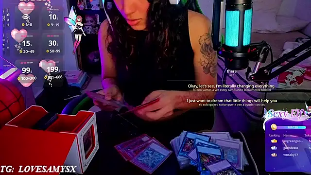 Webkamerová show Lovelyamyy