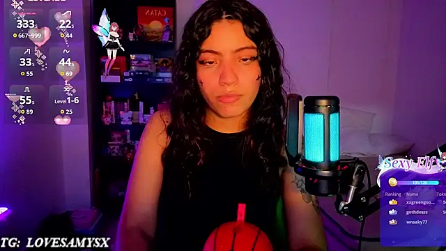 Show de Lovelyamyy na webcam