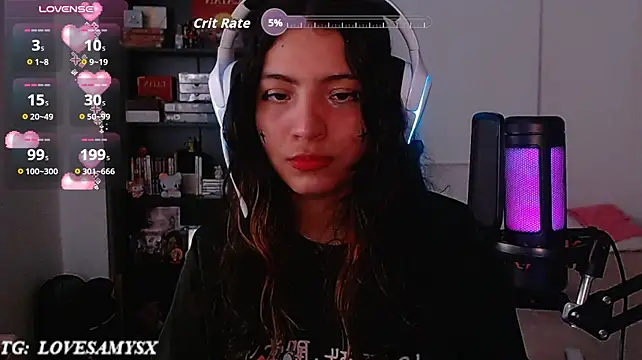 Lovelyamyy Show in webcam