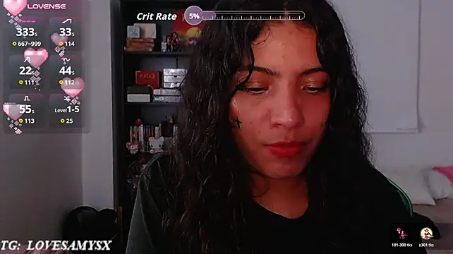 Show de Lovelyamyy na webcam