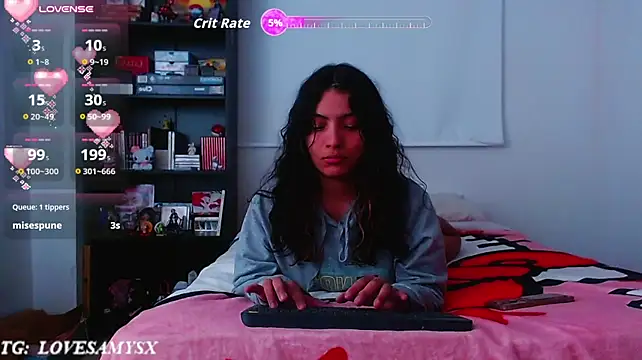 Lovelyamyy Show in webcam