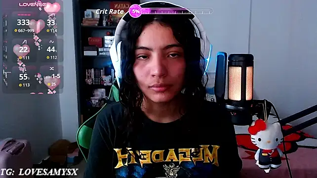 הופעת וובקאם של Lovelyamyy
