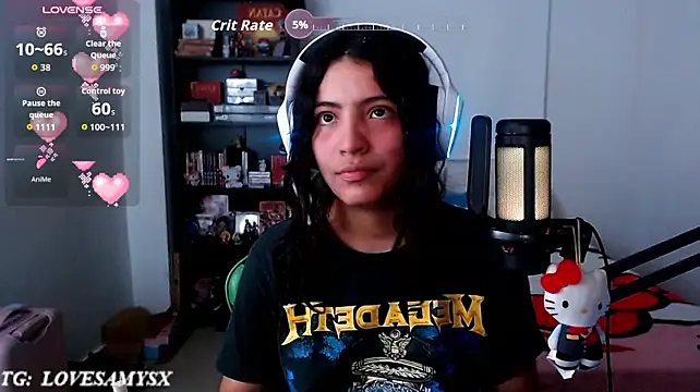 Lovelyamyy webkamerás műsora