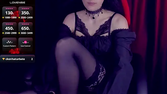 Show de AlariaFatal na webcam