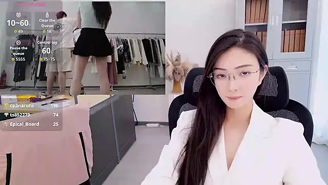 Show modela yangyang-777 na web-kameri