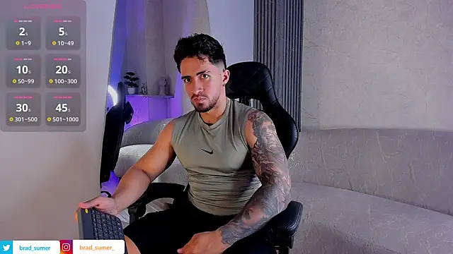 Brad_Summer 网络视讯表演