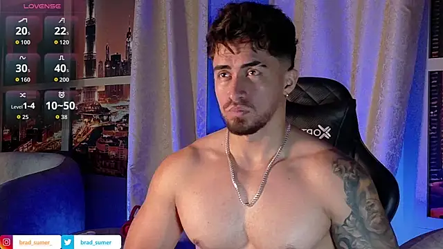 Brad_Summer Pertunjukan Webcam