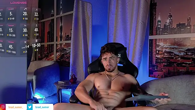 Brad_Summer Pertunjukan Webcam