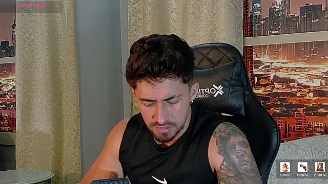 Show modela Brad_Summer na web-kameri