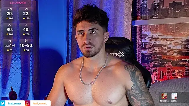 Brad_Summer Pertunjukan Webcam
