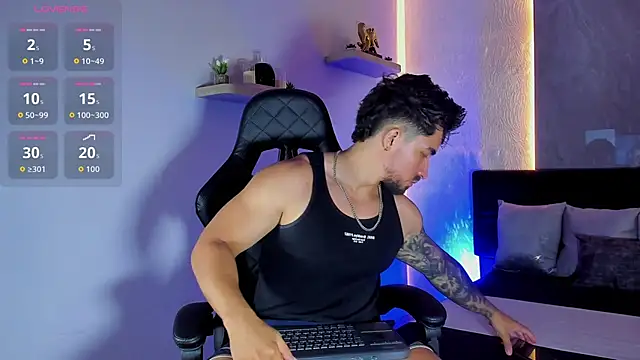 Brad_Summer webkamerás műsora