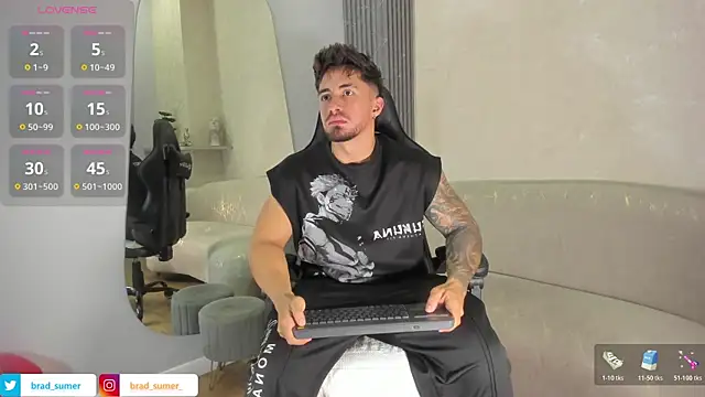 Brad_Summer 网络视讯表演