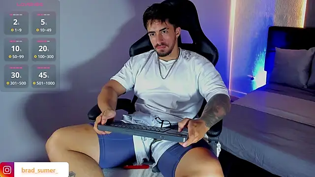 Brad_Summer Show in webcam