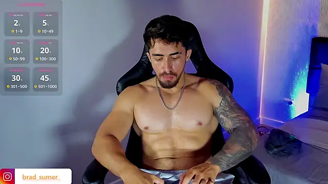 Brad_Summer Шоу с уебкамера