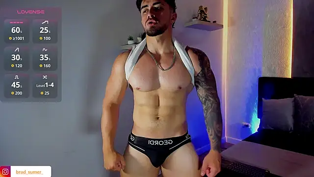Brad_Summer Adlı Modelin Web Kamerası Şovu