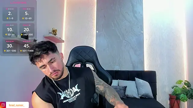 Brad_Summer Pertunjukan Webcam