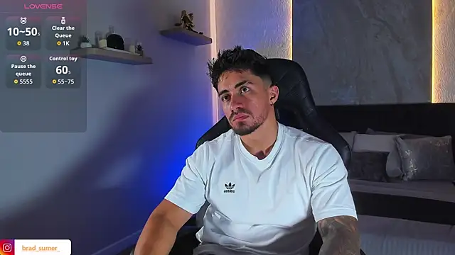 Brad_Summer Шоу с уебкамера