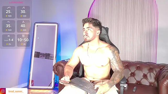 Brad_Summer Adlı Modelin Web Kamerası Şovu