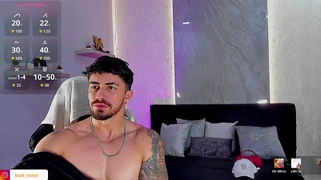 Brad_Summer Шоу с уебкамера