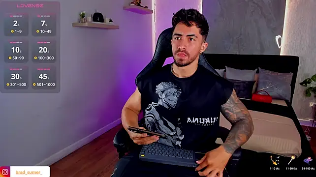 Brad_Summer webkamerás műsora