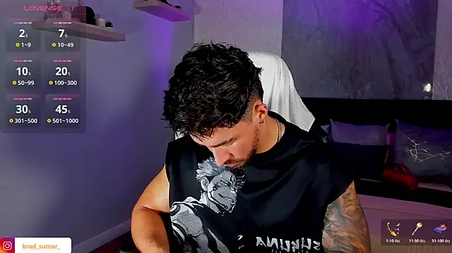 Show de Brad_Summer na webcam