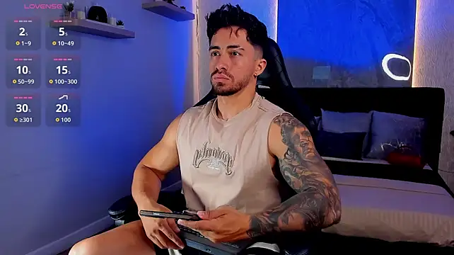 Brad_Summer Шоу с уебкамера