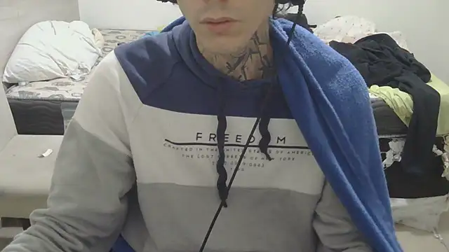 Show de smokingink na webcam