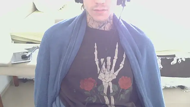 Show de smokingink na webcam
