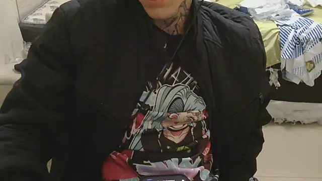 Show de smokingink na webcam