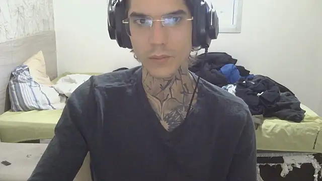 Show de smokingink na webcam