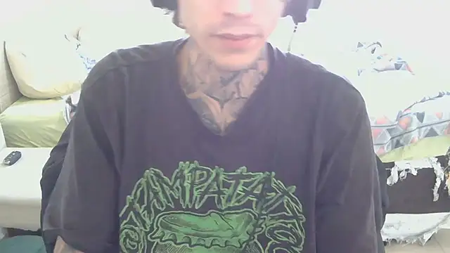 Show de smokingink na webcam