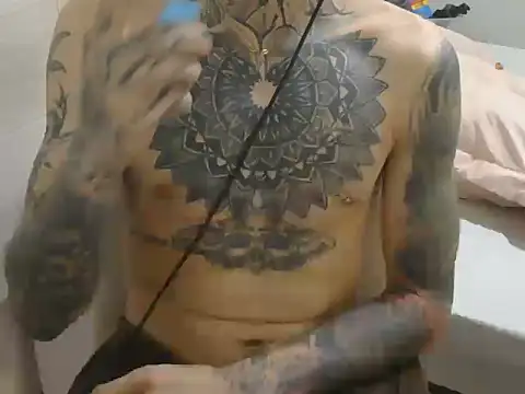 Show de smokingink na webcam