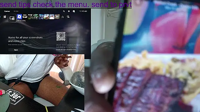 Show webcam de FreakyRu