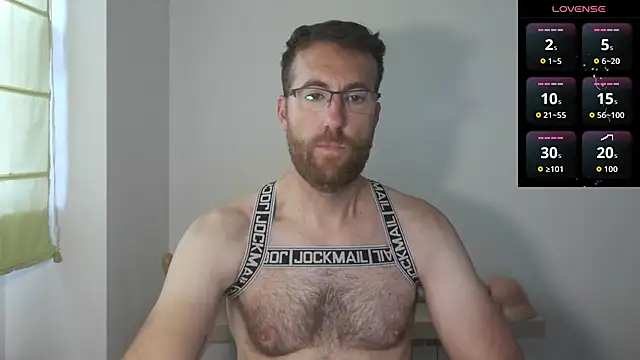 Show de machohiberiko na webcam