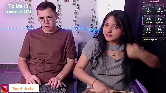 Show webcam de Tina_4_Charlie