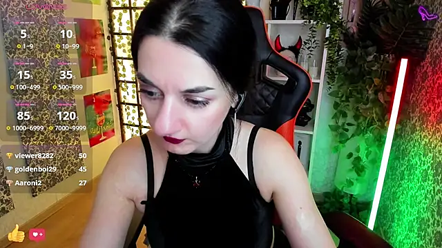 Show de JessicaAlfo na webcam