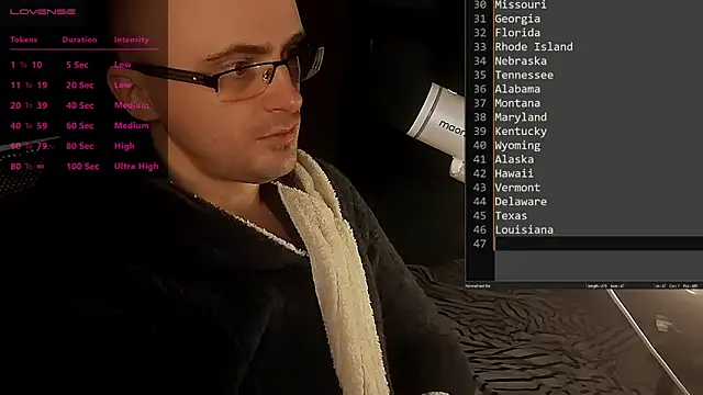 Moonsire1 webkamerás műsora