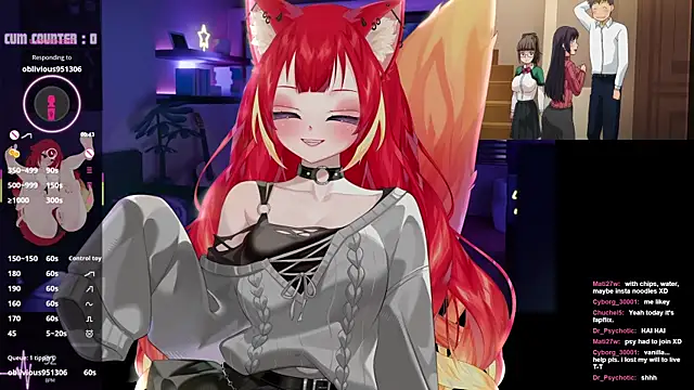 Вебкам-шоу LewdFoxy_VT