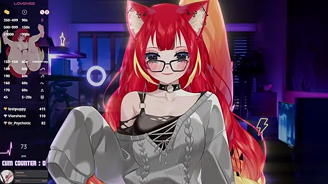 LewdFoxy_VTのウェブカメラショー