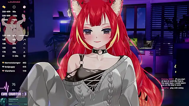 LewdFoxy_VT's Webcam Show