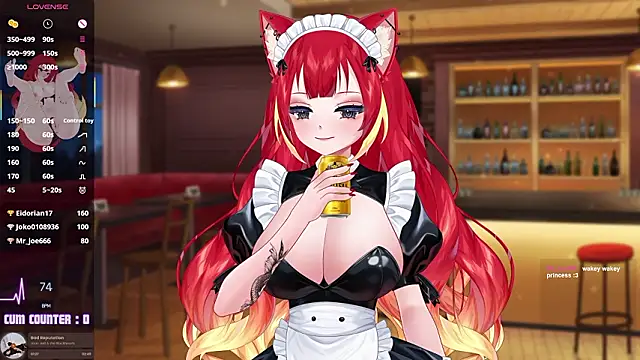 Webkamerová show LewdFoxy_VT