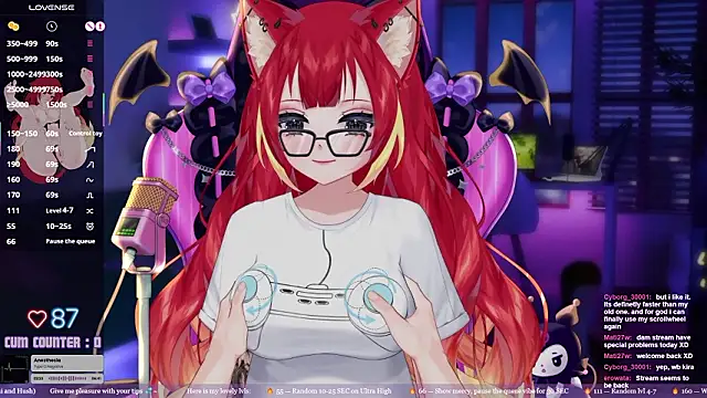 Show de webcam de LewdFoxy_VT