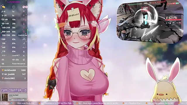 Pokazy przed kamerką – LewdFoxy_VT